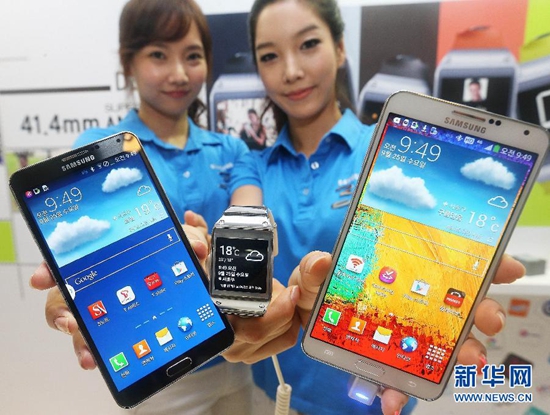 9��25����ģ�����n���נ��e�е��ƽ���Ͻ�B���ǹ�˾���¿������֙CGalaxy Note 3�������ֱ�Galaxy Gear�����A��/����